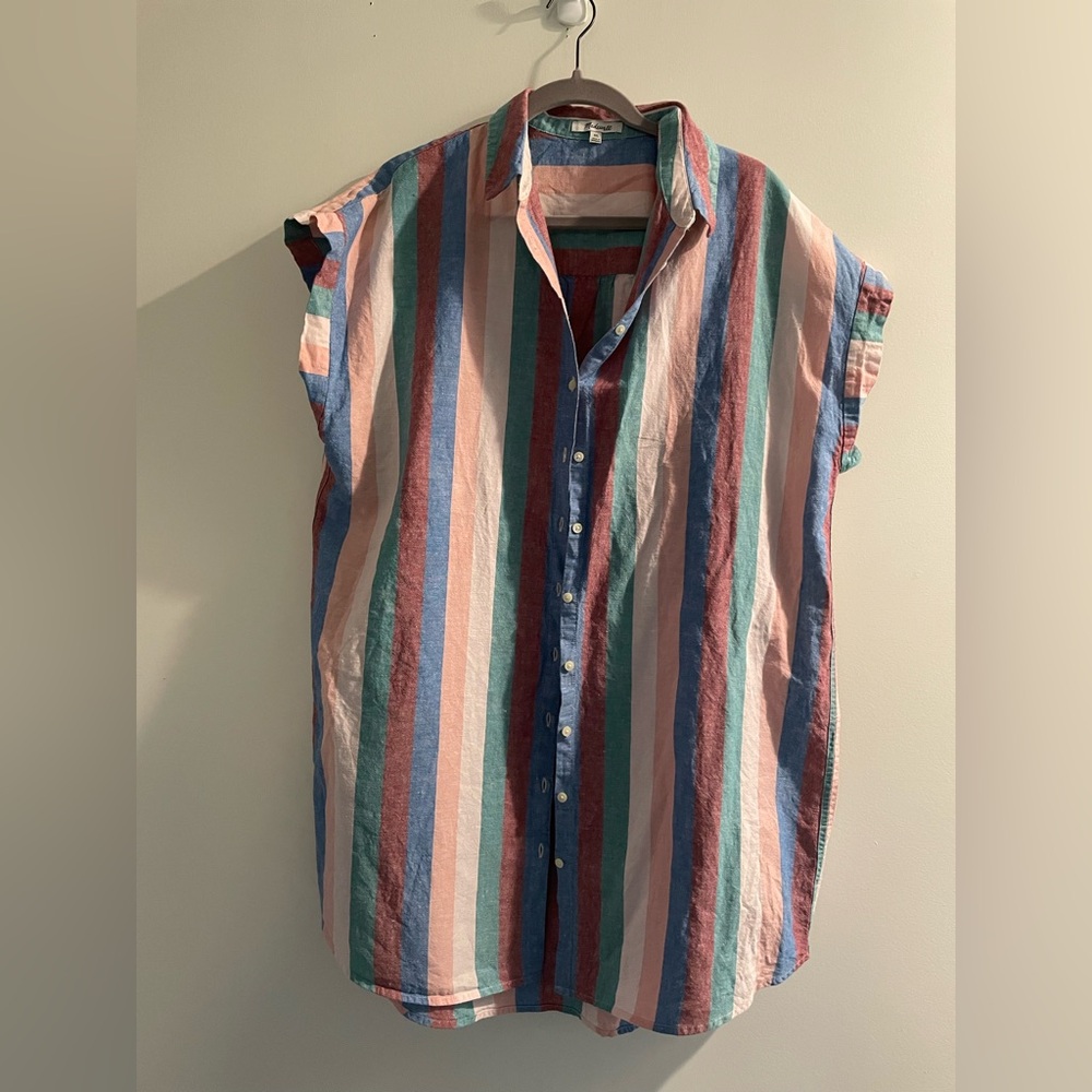 Madewell Multicolor Striped dress XXL